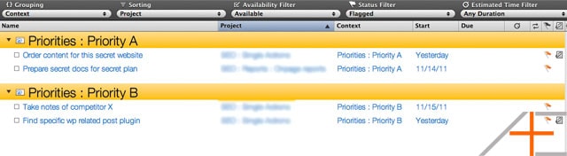 abc priorities in omnifocus abc priorities in omnifocus