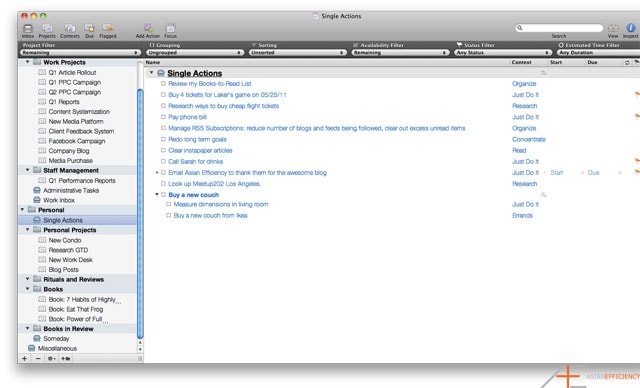 OmniFocus: Tom's Personal Flags OmniFocus: Tom's Personal Flags