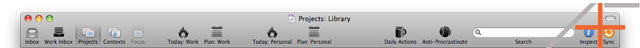 OmniFocus: Tom Jenkins' Toolbar OmniFocus: Tom Jenkins' Toolbar