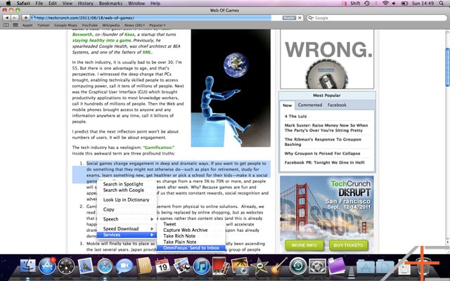 OmniFocus Workflow: Clipping from Web OmniFocus Workflow: Clipping from Web