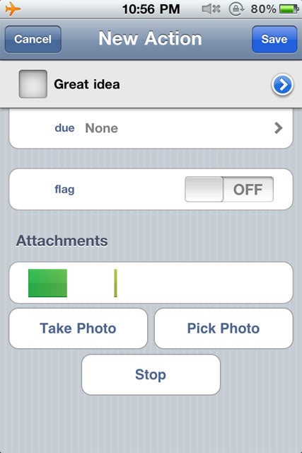 OmniFocus Workflow: Tom Jenkins' iPhone Audio Note Recording OmniFocus Workflow: Tom Jenkins' iPhone Audio Note Recording