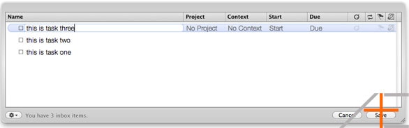 Omnifocus quick entry Omnifocus quick entry