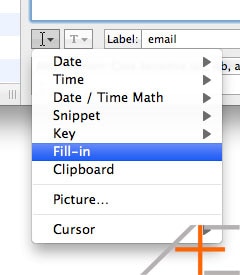 textexpander fill-in textexpander fill-in