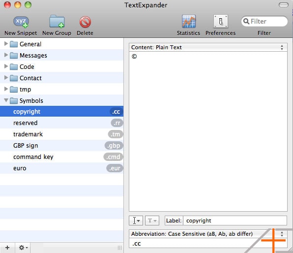 textexpander symbols textexpander symbols